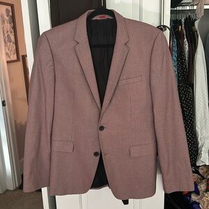 Hugo Red Cotton Blazer 44R